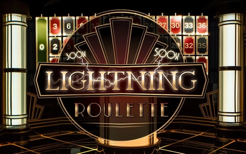 Try 1Win Lighting Roulette casino game and win.