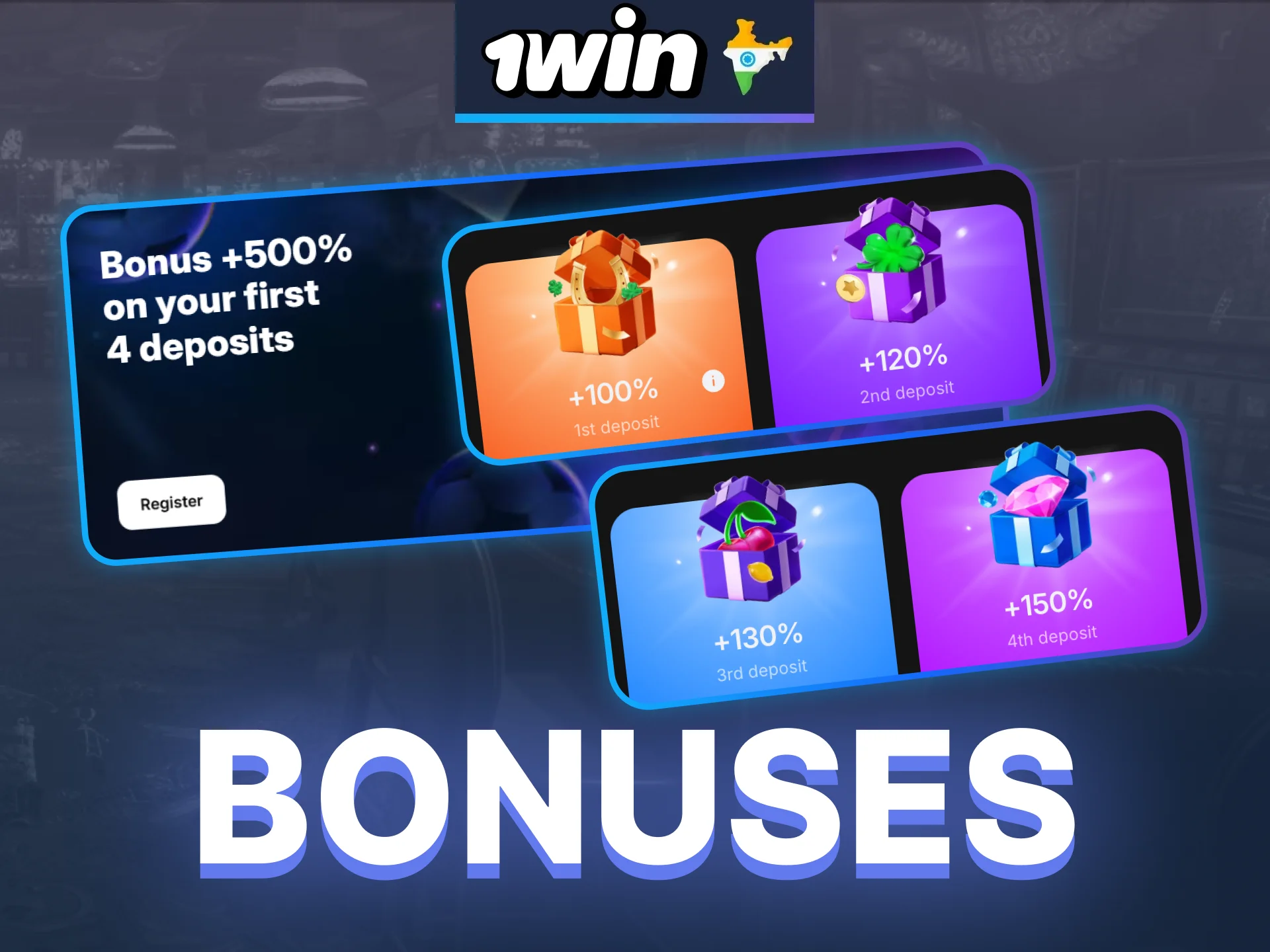 Enter promo code to get 1win bonus and use it in Plinko game.